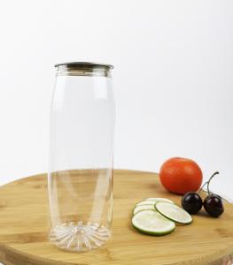 Wholesale 500ml Plastic Empty Container Bottles Flower Bottom Candy Bath Salts from china suppliers