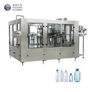Wholesale Automatic Complete PET Plastic Small Bottle Pure Drinking Mineral Water Production Line / Bottle Water Filling Machine from china suppliers