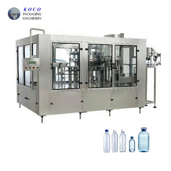 Automatic Plastic 0.5L-2L Pet Bottle Edible Oil Filling Machines Production