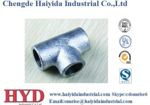 Wholesale TEE galvanized malleable iron pipe fitting cast iron UL factory from china suppliers