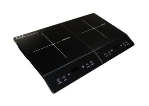 Wholesale Child Safety Lock 3400W Double Burner Induction Cooktop from china suppliers