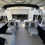Aluminum Family Party Pontoon Boat With Trailer And Stereo System Optional