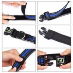 Personalized Outdoor Anti Lost Necklace Pet Collar Leashes Customized Logo