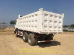 Diesel Heavy Duty Dump Truck Howo Dump Truck Manual Transmission With A/C