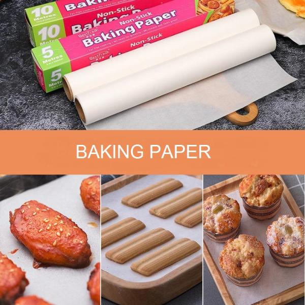 Non Stick Food Wrapping Baking Oven Paper Waterproof Greaseproof