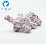 Professional Lovely Rope Bear Dog Toy Bright Color BSCI Certification