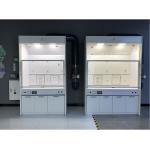 OEM PP Steel Chemical Biological Lab Exhaust Fume Hood Cupboard Cabinet