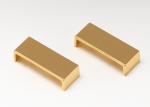 Gold Bag Parts And Accessories Zinc Alloy Electroplated Bag Parts For Decoration