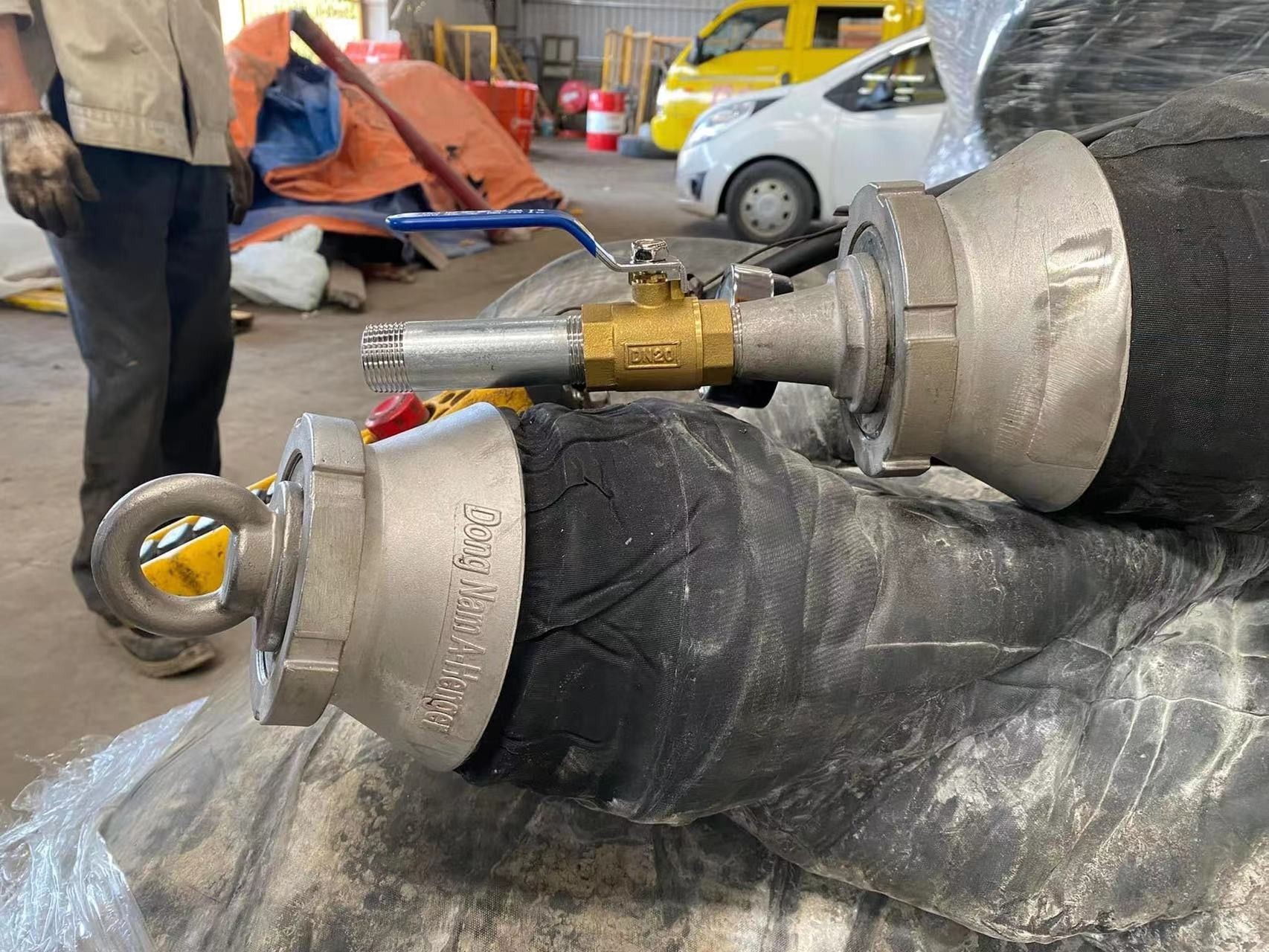 D1.5*L12 Vessel Marine Rubber Airbags For Heavy Lifting And Ship Launching