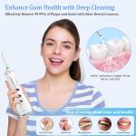 Eco-friendly Bamboo Charcoal Corn Silk Dental Flosser Mint Flavored Biodegradabl
