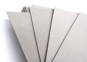 Wholesale Stock Hard Paper Stiffness 1.5mm Grey Paperboard Sheet of Mixed Pulp from china suppliers