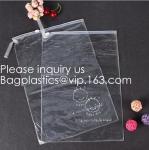 Waterproof Makeup OEM Cosmetic Bag Pvc/Eva Clear Frosted Plastic Pvc Zip Lock