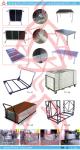 1.22x1.22m simple assemble concert stage