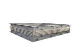 Rectangular Corrugated Expansion Joint / Metallic Expansion Bellows ISO