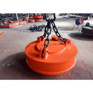 Wholesale Industrial Crane Scrap Lifting Magnet Circular Type Overhead Installation from china suppliers