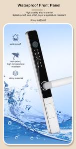 Wholesale 8 Language Digital Door Lock Fingerprint House Door Lock Zinc Alloy For Sliding Door from china suppliers