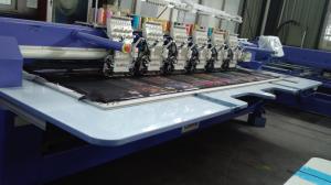 Wholesale Low Vibration Commercial Embroidery Sewing Machine With Automatic Color Changing / Trimming from china suppliers