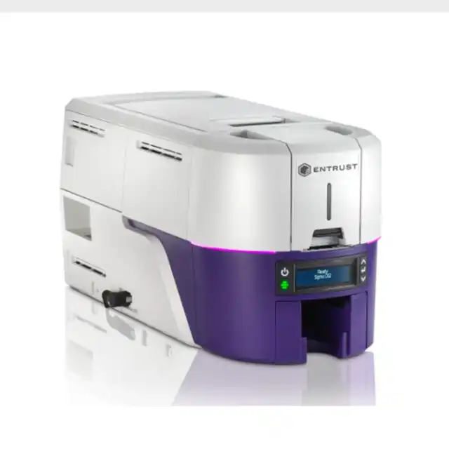 Entrust Sigma DS3 Smart Business ID Card Printer Dual-Sided High Definition Datacard
