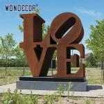Large 230cm Corten Steel Sculpture Modern Outdoor Garden Abstract