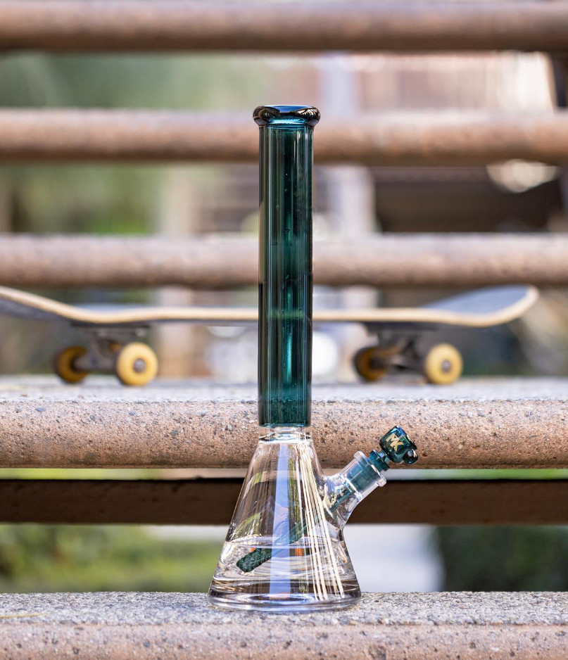 10" Water Pipes Glass Bongs Heavy Hookah Tree Percolator Bubber 14mm Bowl W/Ice