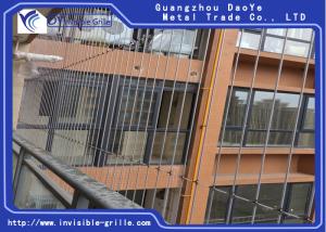 Wholesale Non - Absorbent Invisible Safety Grill Anti Utraviolet For High Rise Building from china suppliers