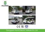 Small Street Legal Electric Security Patrol Vehicles 4 Passengers Four Wheeler