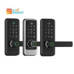 Glomarket Tuya Wifi Keyless Deadbolt Lock Serraduras Electric Handle Front Door