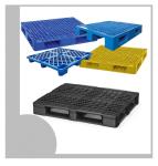Double Sided HDPE Plastic Pallets Heavy Weight Warehouse Plastic Pallet