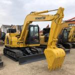 Secondhand Komatsu small Excavator PC60 6T Track Machinery Original Japan