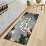 Christmas Long Strip Washable Kitchen Carpet For Sofa Area
