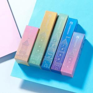Wholesale Silver Card Paper Foldable Cosmetic Packaging Box For Lipstick from china suppliers