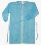 Wholesale Anti Alcohol Bacteria Isolation Gown With Cuff,Medical Isolation Gowns from china suppliers