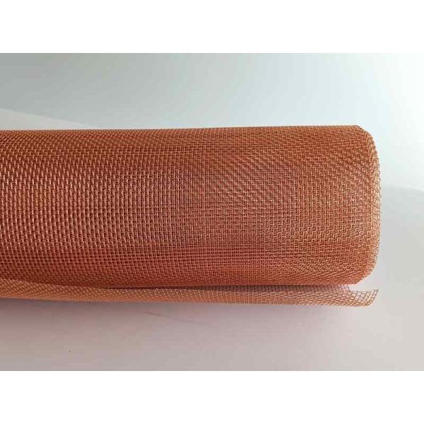 10 Mesh Red Copper Hardware Cloth Emf Copper Mesh Radiation Protection