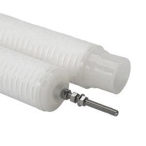Wholesale OD 69MM / 65MM Pleated Filter Cartridge Ensure High Accuracy High Throughput from china suppliers