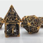 Octopus Hollow Metal Multi Face Dice Set Budemen Dungeon And Dragon DND