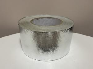 Wholesale Temperature Resistant Sticky Foil Tape , Heavy Duty Silver Alum Foil Tape from china suppliers