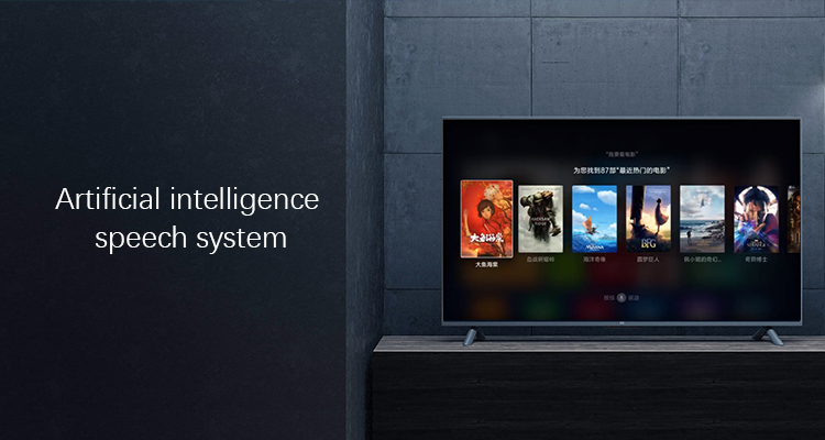 Global Versiom Xiaomi Mi TV 4S 50 Inch 4K Smart TV HDR 2GB RAM+8GB ROM Metal Body Smart TV Xiaomi Television