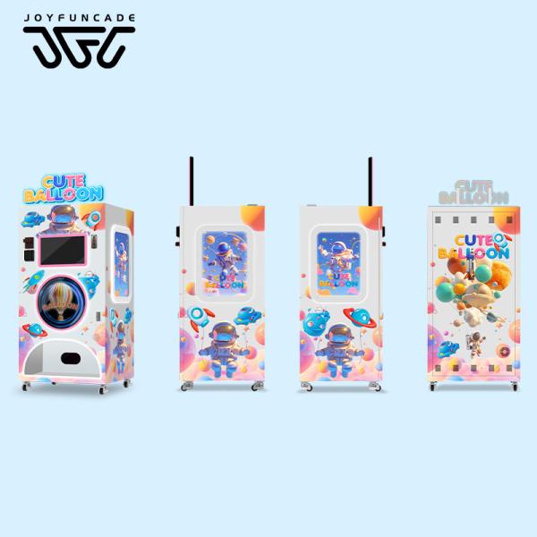 Holographic Glasses-free 3D Display Balloon Vending Machine For Events And Malls, Supporting Cashless Payment