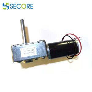 Wholesale 51mm Shaft DC Worm Gear Motor 200RPM 12 Volt Bldc With Dual Ball Bearing from china suppliers