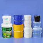 20L Plastic Bucket With Screw Lid For Veterinary Medicine House Industry as the