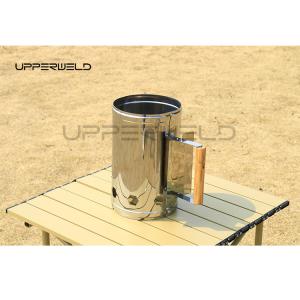 Wholesale Fast and Easy BBQ Ignition Stainless Steel Outdoor Chimney Grill Starter with Igniter from china suppliers