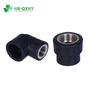 Wholesale Lateral 90deg Standard GB Water Supply HDPE Fittings Female Metal Threaded Elbow Adapter from china suppliers