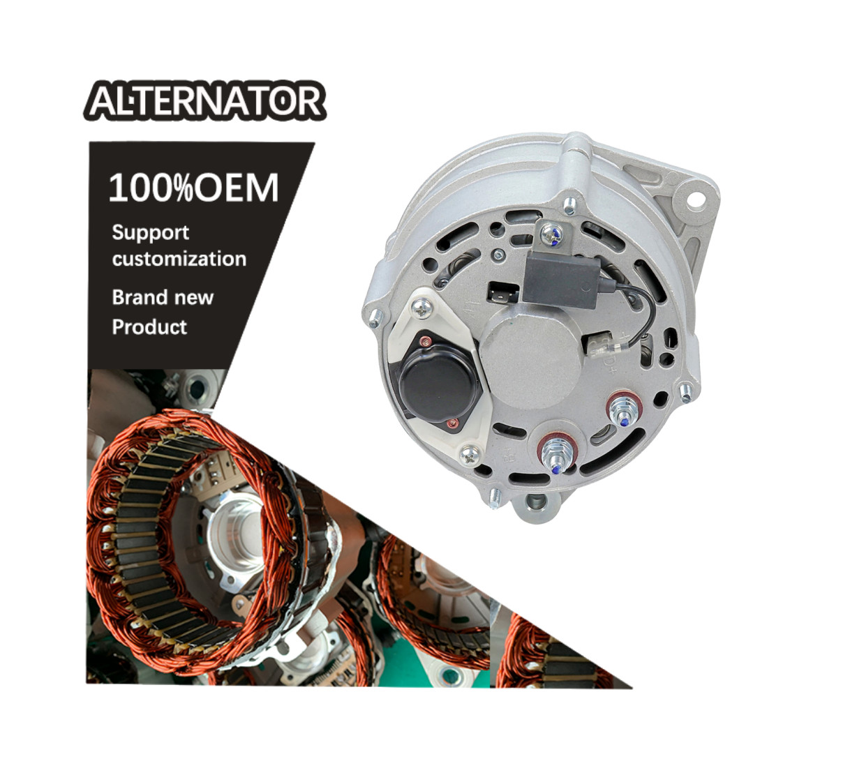 Alternador 12V 65A 11.203.405, 11.204.880,0120489069,0120489070,0120489183,0120489283,0120489286,01175731,01178251
