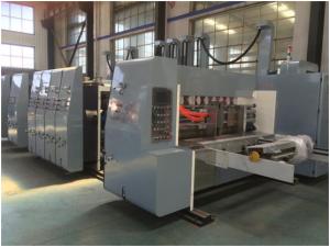 Wholesale High Speed Slotter Die Cutter Multi Color Printing Electric Control Stable from china suppliers