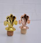 Flower Shape Cork Bottle Stopper For Non Spill Wine And Whisky Bottles Creative