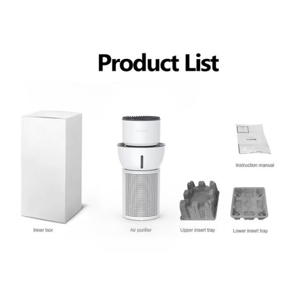 Portable Home 2 In 1 Hepa 13 Air Purifier Humidifier Machine 230M3/H