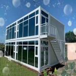 Detachable Container Prefabricated Flat Pack Houses for Luxury Storage Steel