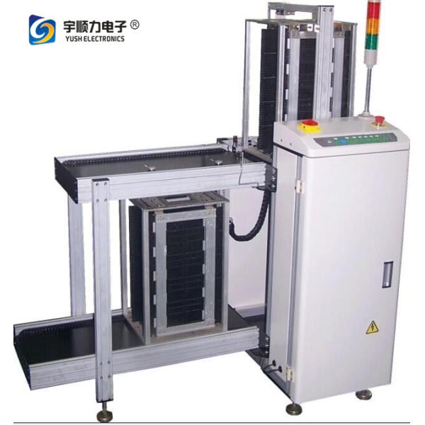 High Performance White SMT PCB Conveyor for 5 magazine racks