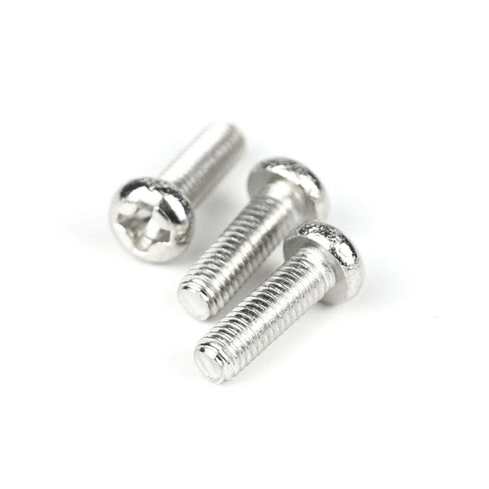 Pan Head Phillips Cross Recess Drive M3 Stainless Steel Machine Screw for Door Access