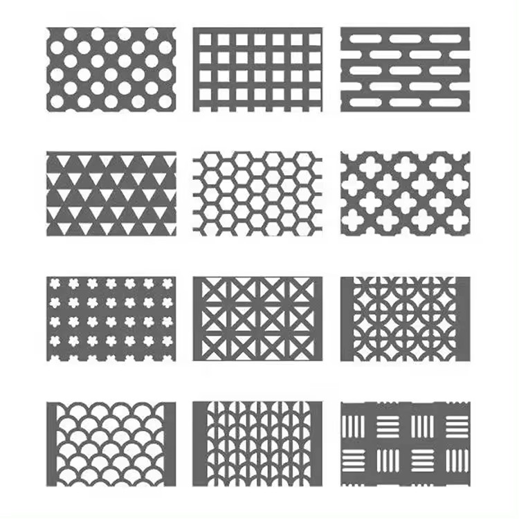 Industry Puncing Plate Round Small Hole 0.5mm Perforated Sheet Metal Panels with Corrosion Resistance and Small Round Holes